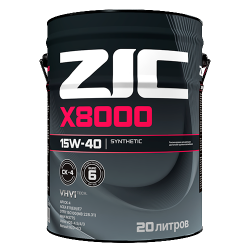 ZIC X8000 15W-40